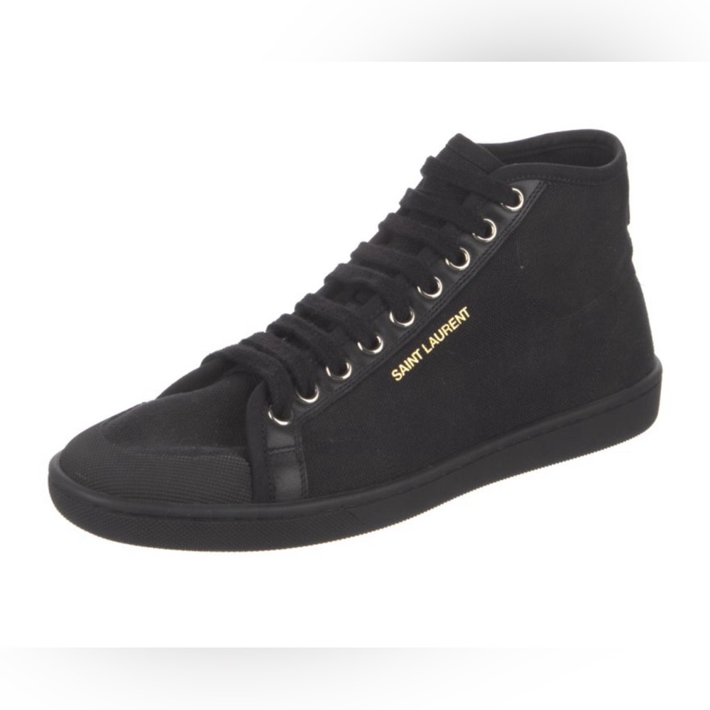 Black Canvas Saint Laurent Sneakers
